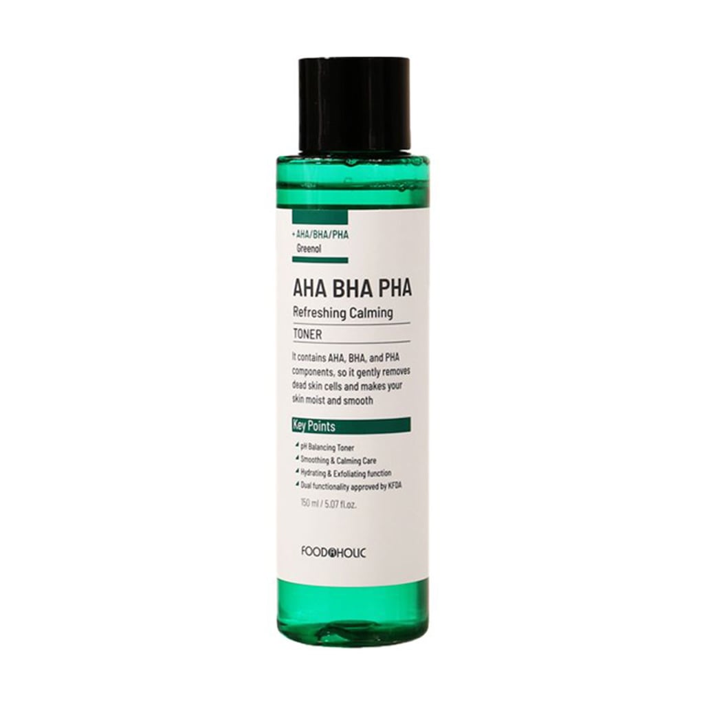 Уцінка! Заспокійливий тонер для обличчя Food A Holic AHA BHA PHA Refreshing Calming Toner, 150 мл